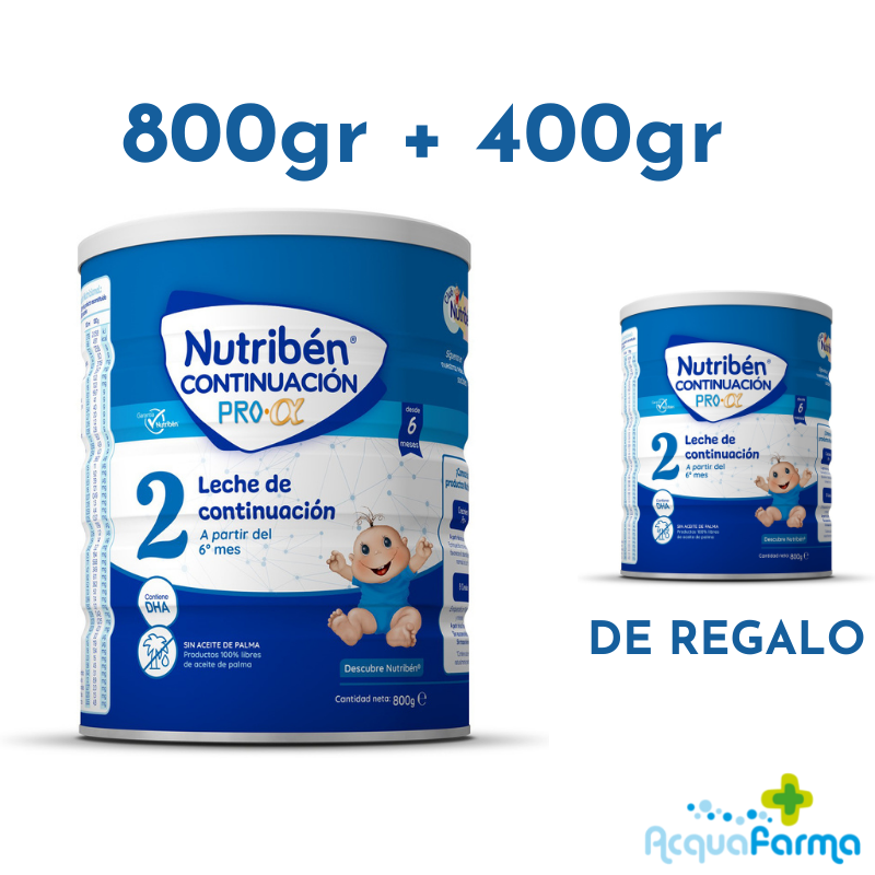Comprar Continuación 2 Pro-Alfa leche de continuación a partir del 6º mes  lata 800 g sin aceite de Palma · NUTRIBEN · Supermercado Supermercado  Hipercor