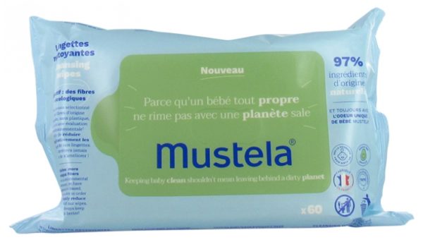 Las nuevas toallitas de Mustela, delicadamente perfumadas, con fibras de origen vegetal, sin plásticos y con aguacate BIO.