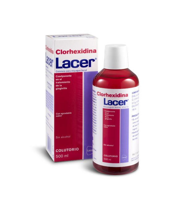 Lacer colutorio clorhexidina 500ml