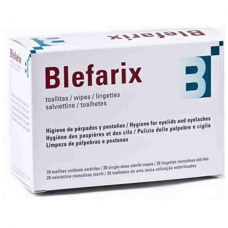 Blefarix 50 Toallitas Párpados Y Pestañas - Farmacia Las Vistas