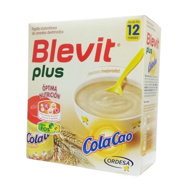 Leches - papillas: BLEVIT PLUS CON COLA CAO 600 G