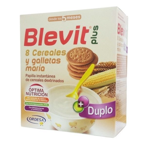 Blevit Plus 8 Cereales y Galleta María +5m 