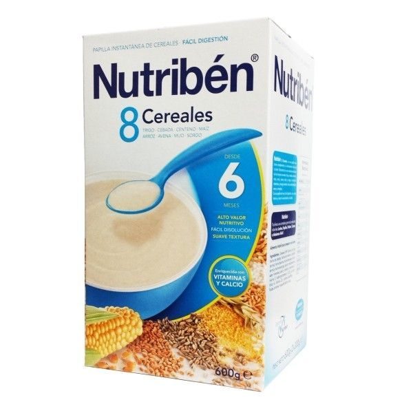 Nutribén 8 Cereales 600g +6m