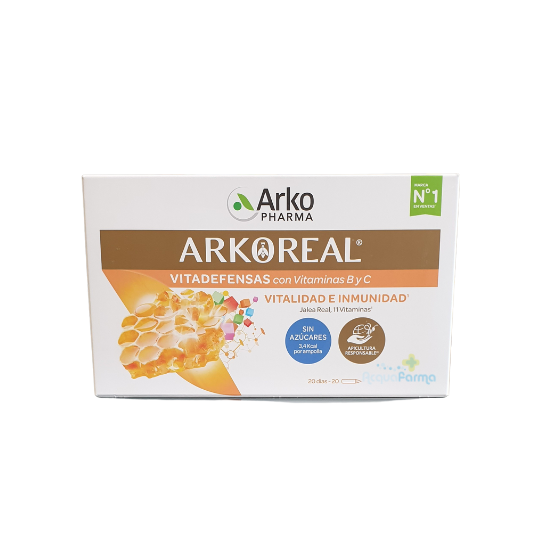 arkoreal vitadefensas ampollas