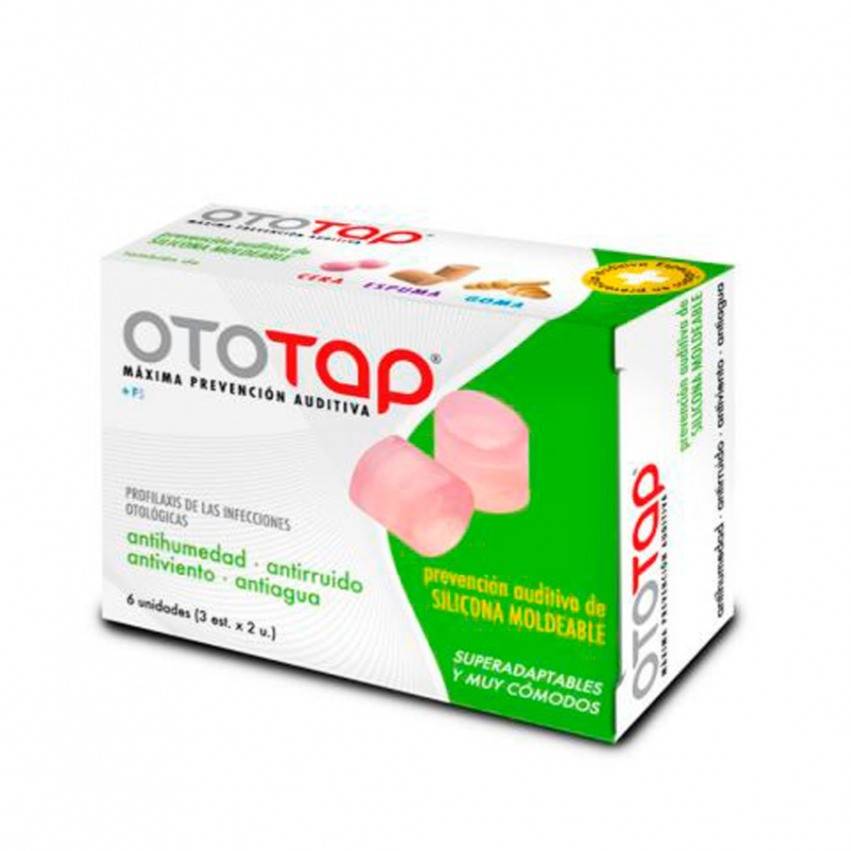 Ototap Tapones Oído Goma 2 Ud.  ParaFarma Farmacia Online Envíos en 24  horas