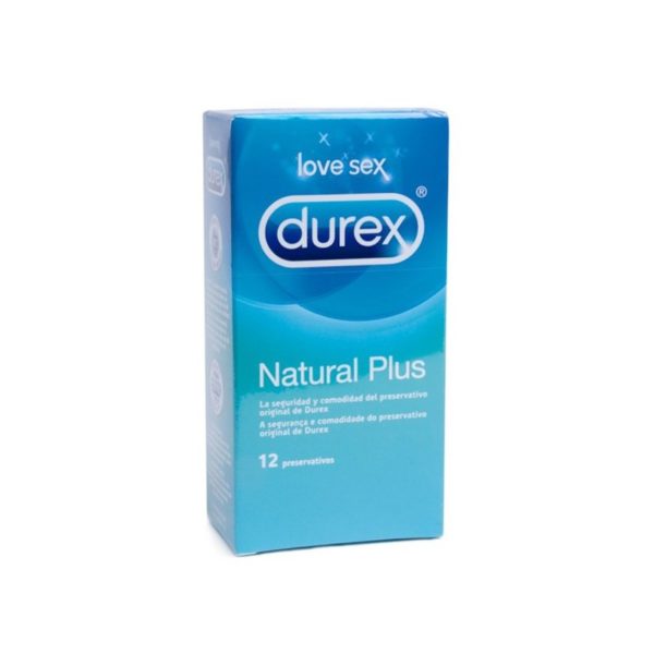 Durex Natural Plus 12 Preservativos