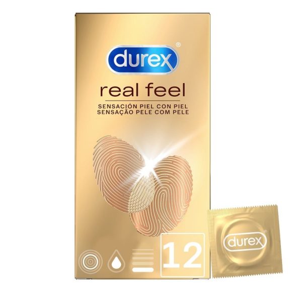 Durex Real Feel 12 Preservativos