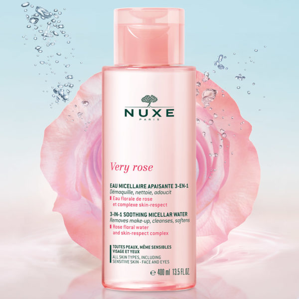 Nuxe Very Rose Agua Micelar Calmante 3-1 400ml